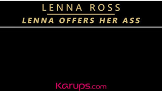 Lenna Ross hátsó bejárata megdöngetve