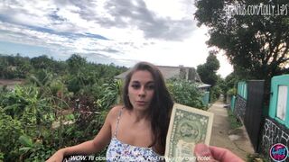 Forró brazil picsa egy dollárért kap baszást