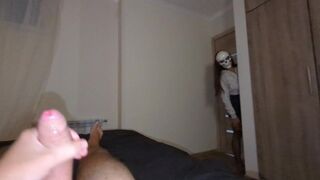 Izgató milf szellem csak halloween éjszakáján jön el dugni
